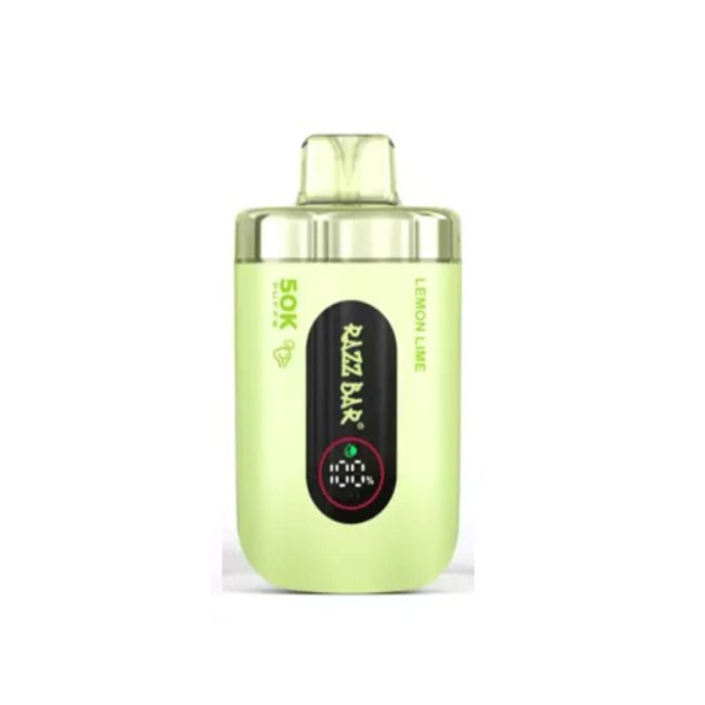 Razz Bar Vape 50,000 Puffs – Lemon and Lime – product image 1