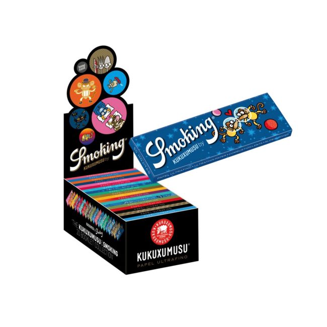 Smoking Kukuxumusu Regular Rolling Papers – 50 Booklets | Main product image Smoking Kukuxumusu Regular Rolling Papers – 50 Booklets
