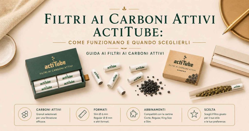 Filtri ai carboni attivi actiTube guida e caratteristiche principali