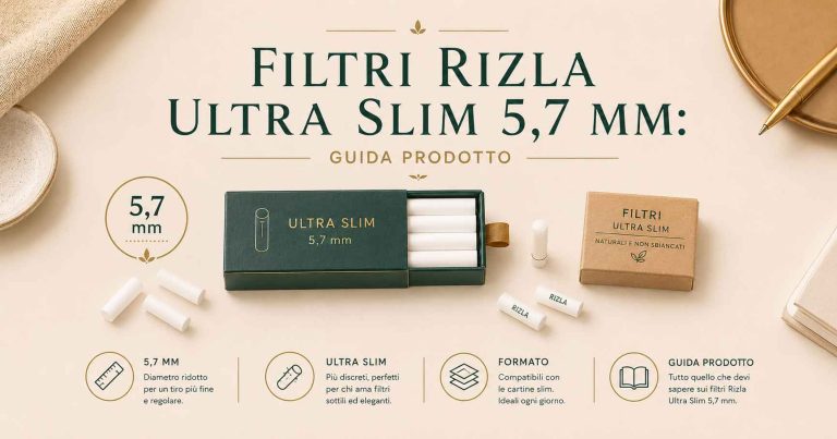 Filtri Rizla Ultra Slim 5,7 mm guida prodotto
