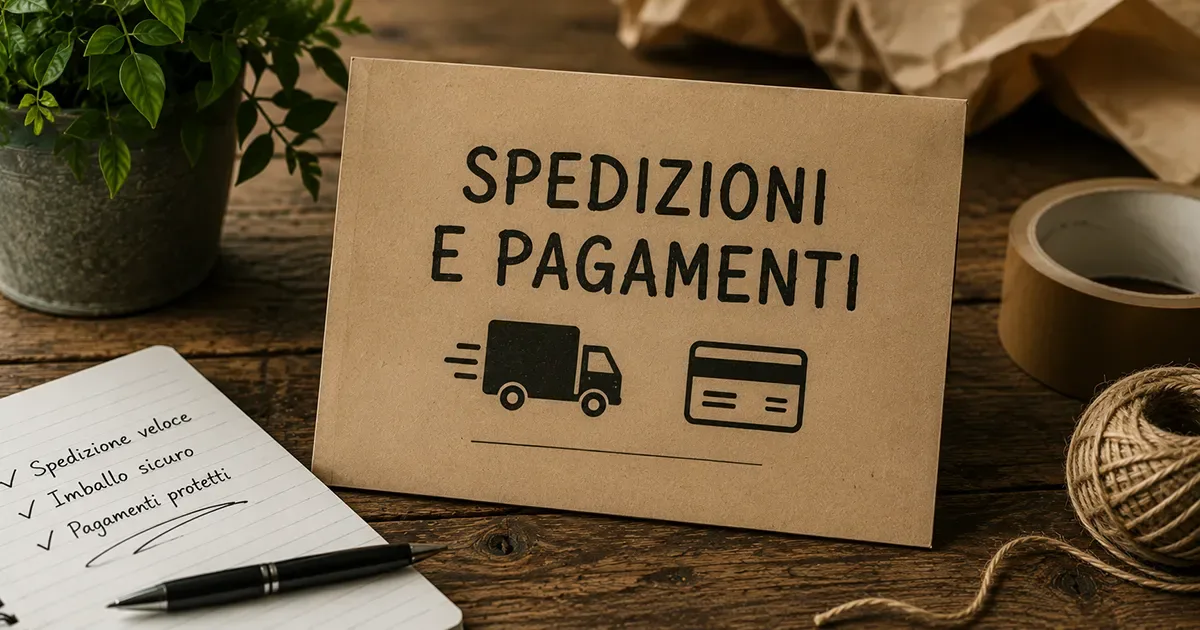 Informazioni su spedizioni e pagamenti di Cartine per Rollare
