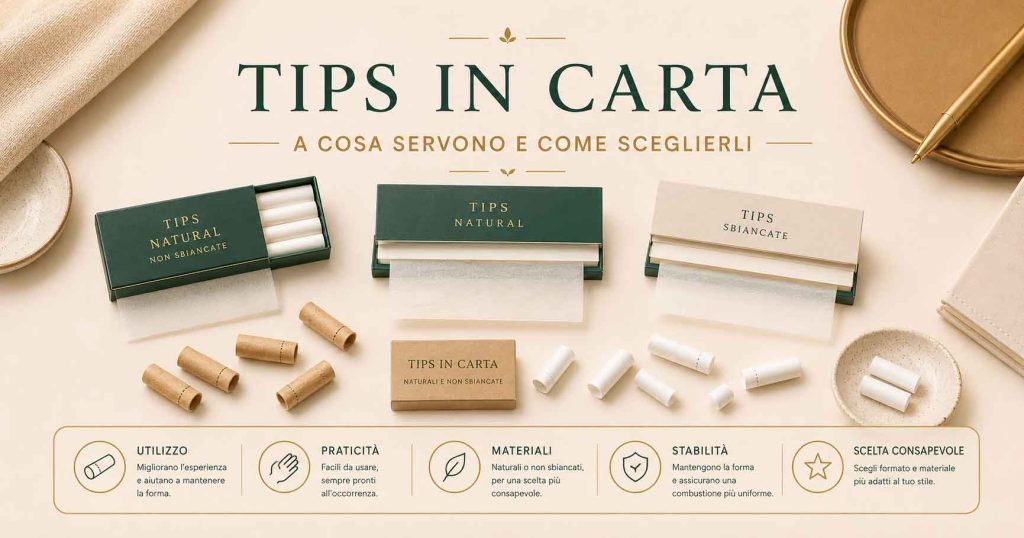 Tips in carta per rollare e guida alla scelta dei formati